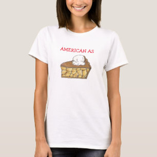 T-shirt American As Apple Pie Patriotique Americana 4 juil