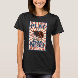 T-shirt American Bald Eagle 4th Of July Women Men American