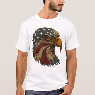 T-shirt American Bald Eagle Patriotic