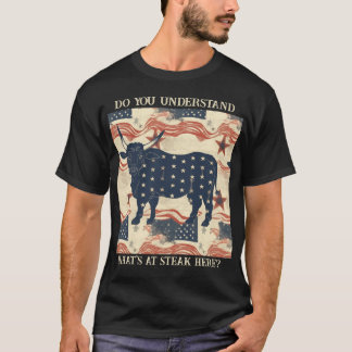 T-shirt American Beef Protest