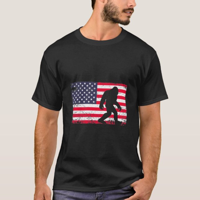 T-shirt American Bigfoot (Devant)