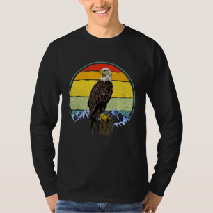 T-shirt American Blad Eagle Vintage Bird Wildlife