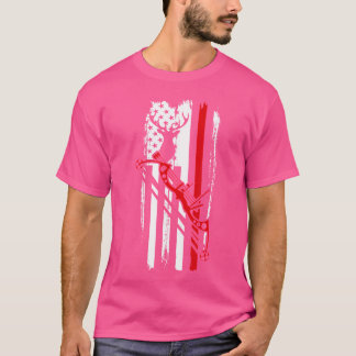 T-shirt American Bowhunting Archer Bowmen Target Shooting