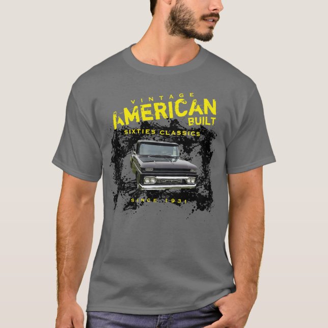 T-shirt American Building Sixties Classics N'importe quel  (Devant)
