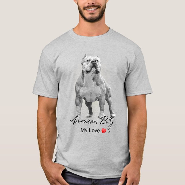 T-shirt American Bully (Devant)
