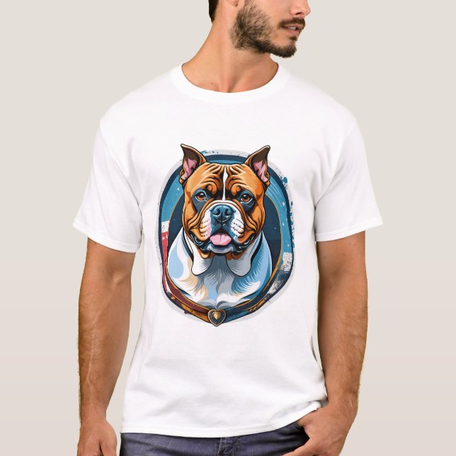 T-shirt American Bully (Devant)