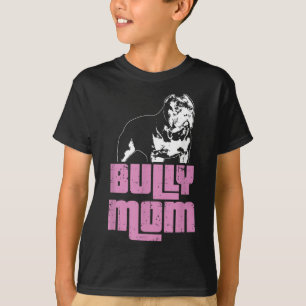 T-shirt American Bully Bully Maman Propriétaire de chien
