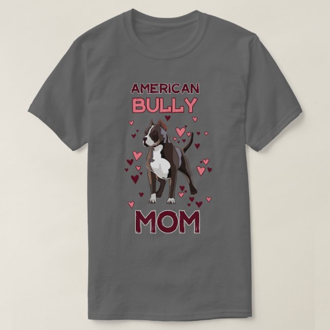 T-shirt American Bully Mom (Design devant)