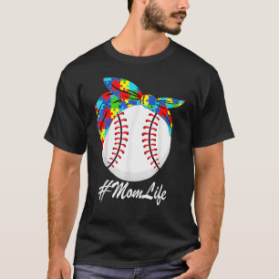 T-shirt American Bully Mom Messy Bun Lunettes de cheveux B