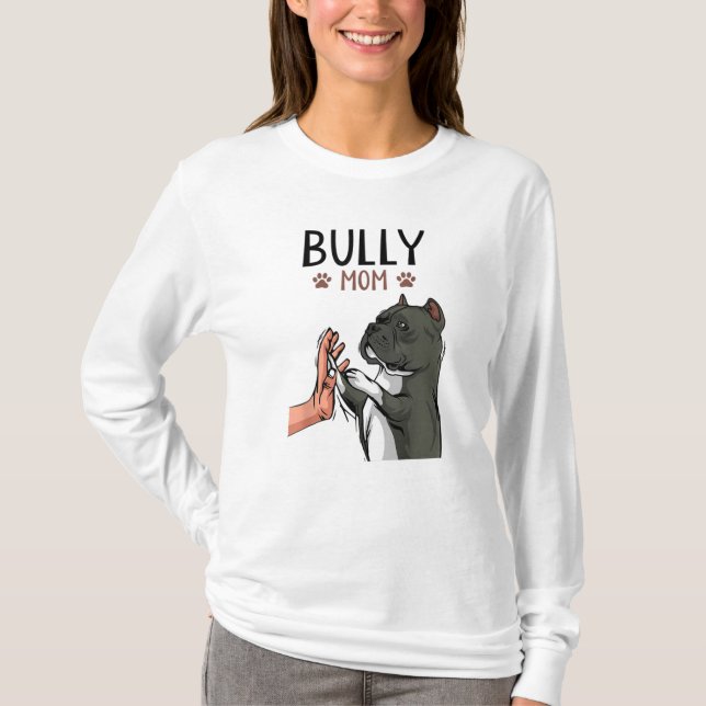 T-shirt American Bully Mom migre Chien