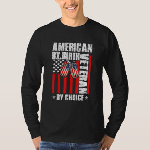 T-shirt American By Birth Vétérinaire Par Choix