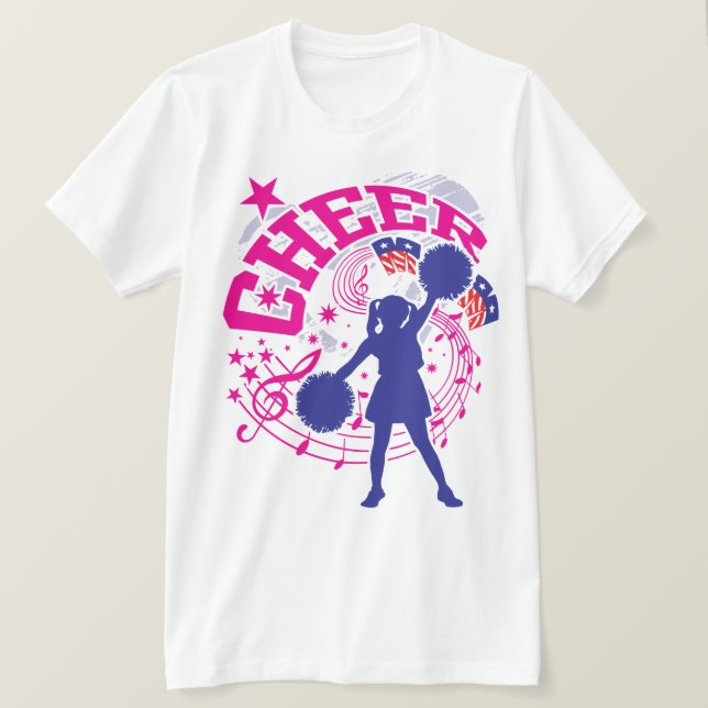 T-shirt American Cheer Mom (Design devant)