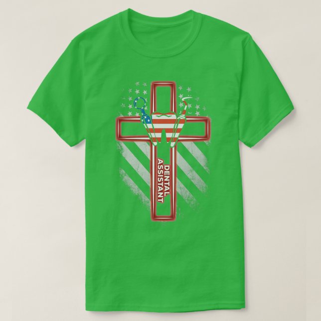 T-shirt American Dental Assistant Beliver (Design devant)