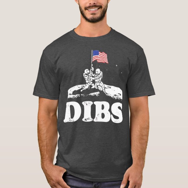 T-shirt American Dibs Sur La Lune (Devant)