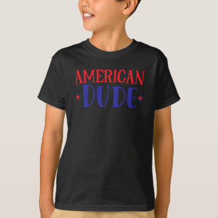 T-shirt American Dude