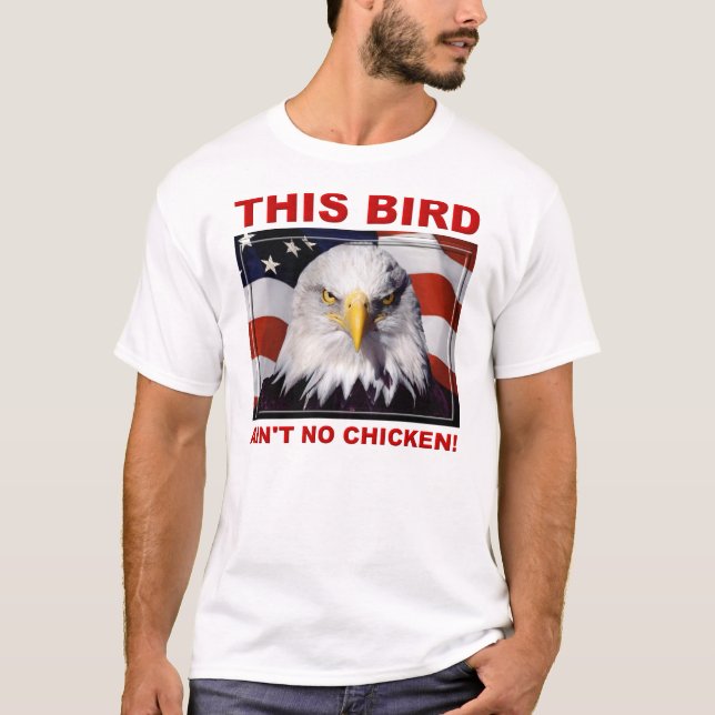 T-Shirt American Eagle Ain't No Chicken (Devant)