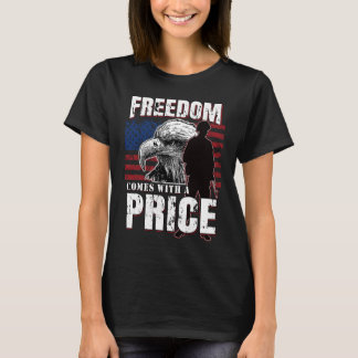 T-shirt American Eagle American Flag Liberté patrimoniale