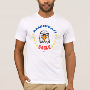 T-shirt "American Eagle" - Design audacieux avec f