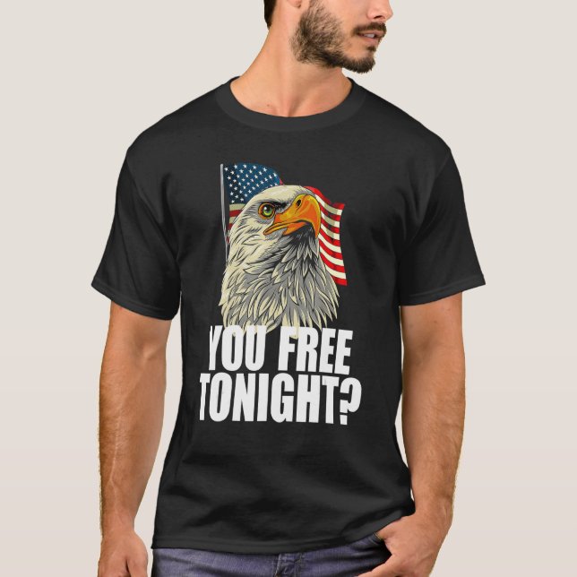 T-shirt American Eagle You Free Ce Soir (Devant)