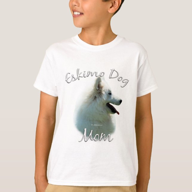 T-shirt American Eskimo Chien Maman 2 (Devant)