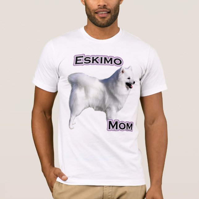 T-shirt American Eskimo Chien Maman 4 (Devant)