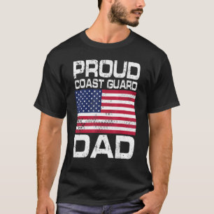 T-shirt American Fière Garde côtière papa papa papa papa p