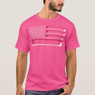 T-shirt American Flag Golf Club