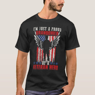 T-shirt American Flag Patriotic Day Veterans Day for Kids