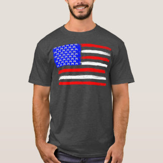T-shirt American Flag Video Game Patriotic 4th Of July Chr