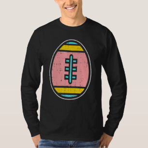 T-shirt American Football Egg mignon Pâques Ball Sports Jo