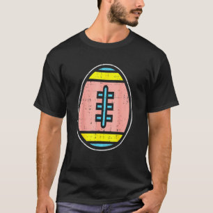 T-shirt American Football Egg mignon Pâques Ball Sports Jo