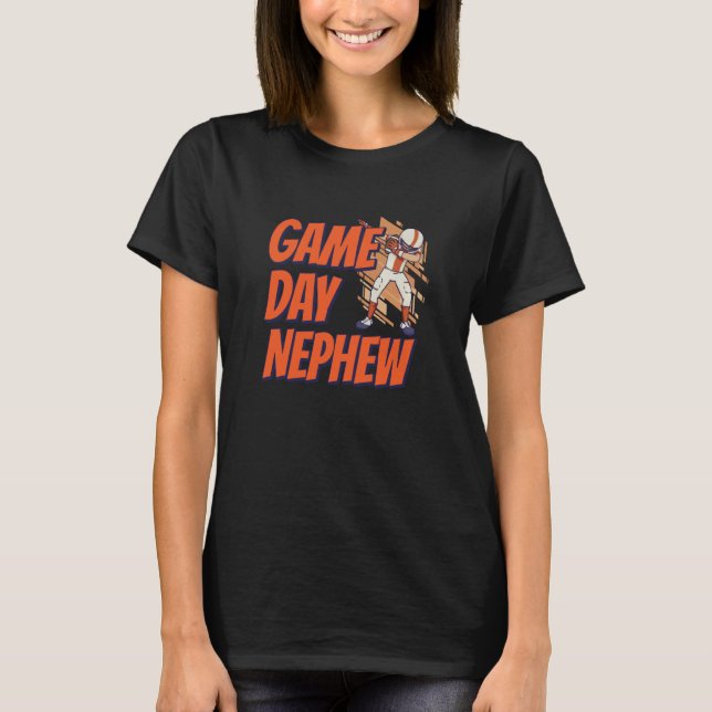 T-shirt American Football Footballer Player Football Nephe (Devant)