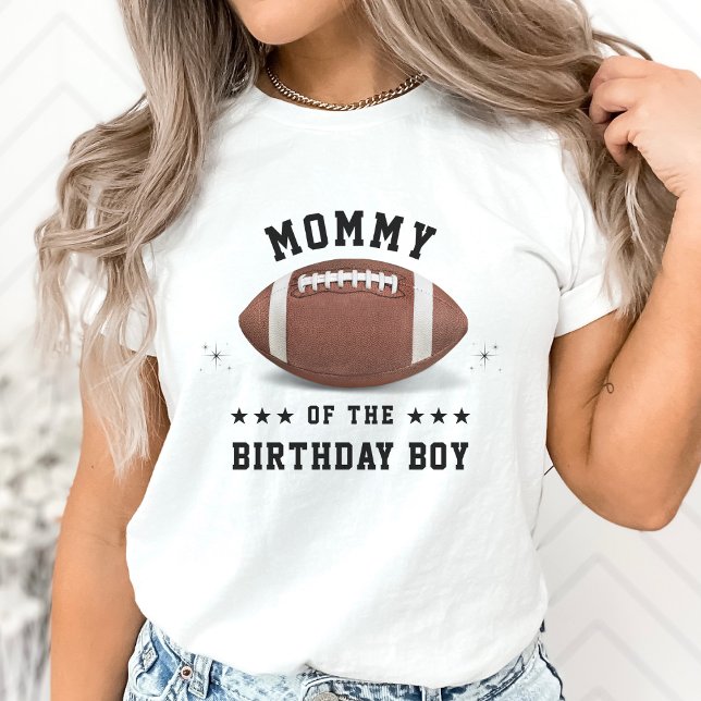 T-shirt American Football Maman Parent fête d'anniversaire (American Football Mom Birthday Party Parent T-Shirt)