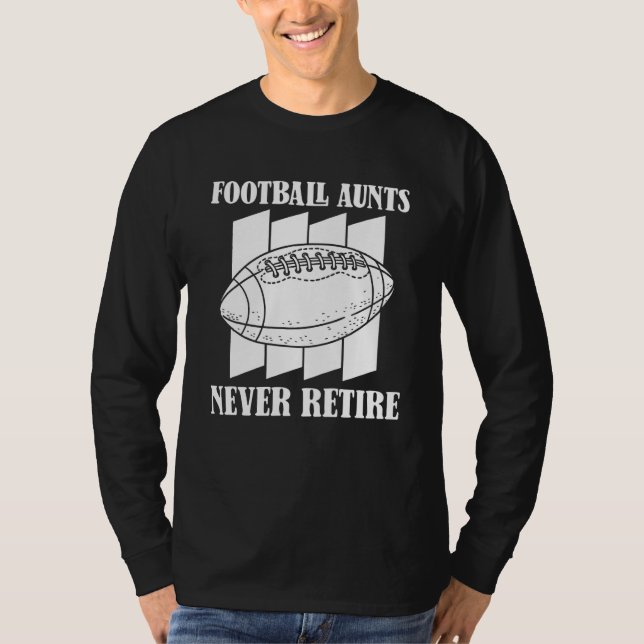 T-shirt American Football Retire Footballer Player  Footba (Devant)