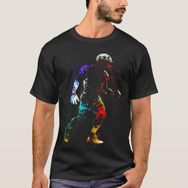T-shirt American Football Sport Ball Player (Devant)