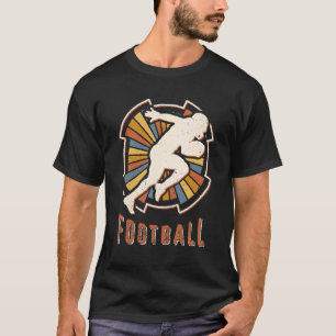 T-shirt American Football Vintage Classic Retro Sport Love