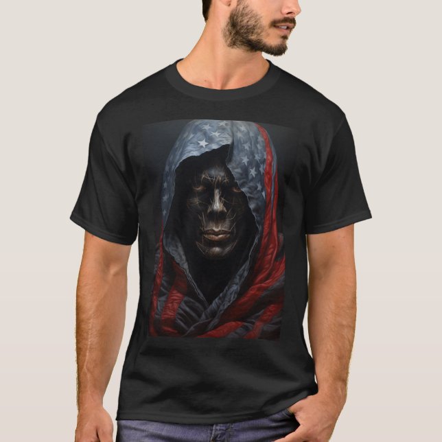 T-shirt American Ghoul (Devant)