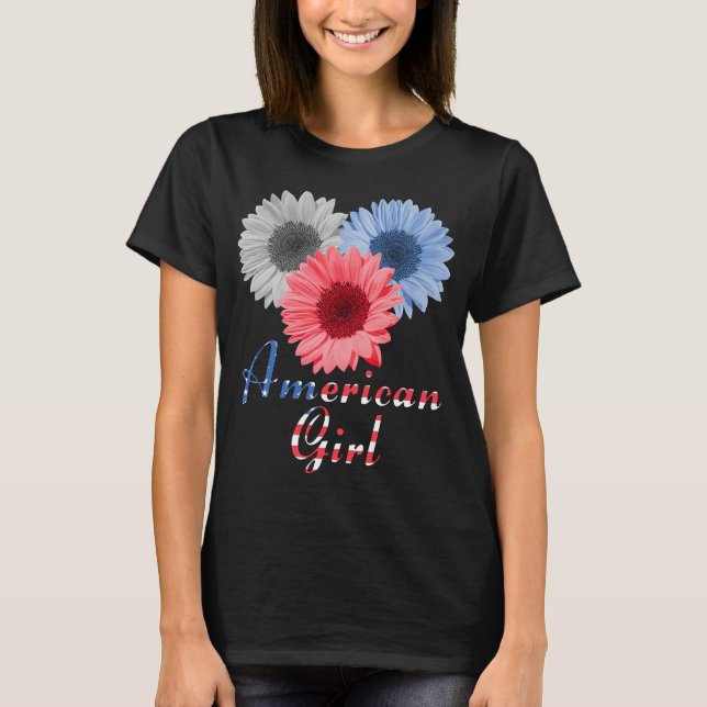 T-shirt American Girl (Devant)