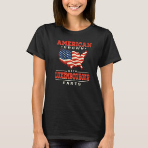 T-shirt American Grosse avec parties luxembourgeoises Patr