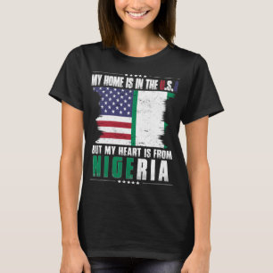 T-shirt American Grosse Nigérian Américain du Nigeria