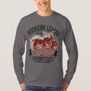 T-shirt American Legend Custom Motorcycle Los Angeles CA