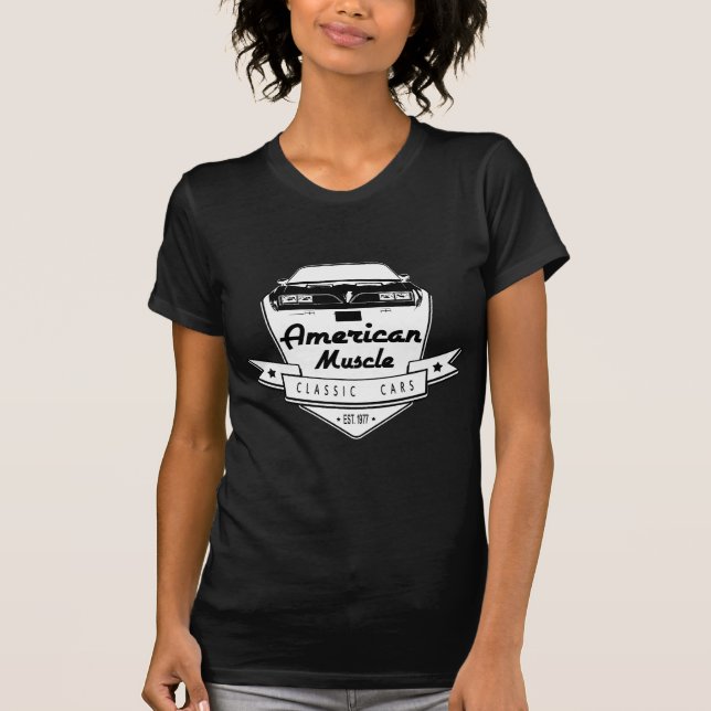 T-shirt American Muscle 1978 Trans Am (Devant)