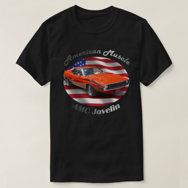 T-shirt American Muscle Amc Javelin Shirt (Design devant)