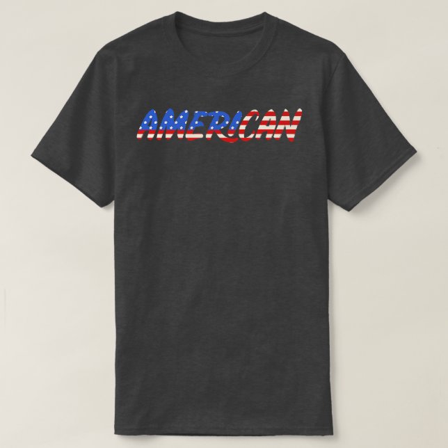 T-shirt American par Tobe Fonseca (Design devant)