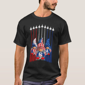 T-shirt American Patriotic Gnomes USA 4 juillet