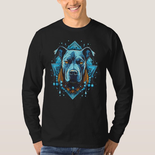 T-shirt American Pit Bull Staffordshire Bull Terrier Dog G (Devant)