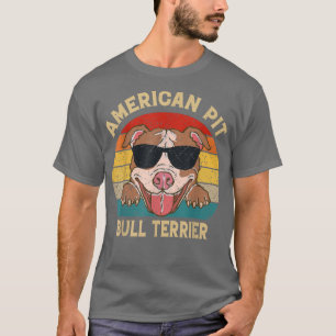 T-shirt American Pit Bull Terrier Amoureux de les chiens S