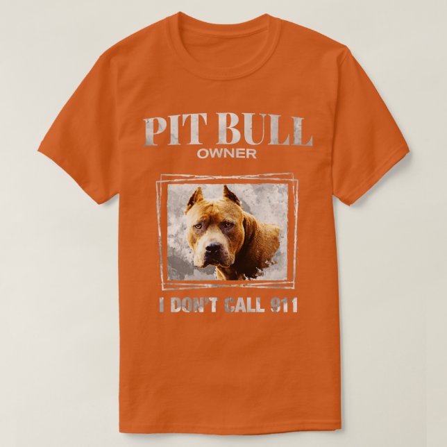 T-shirt American Pit Bull Terrier APBT (1) (Design devant)