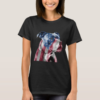 T-shirt American Pitbull Terrier Amoureux des chiens Anima