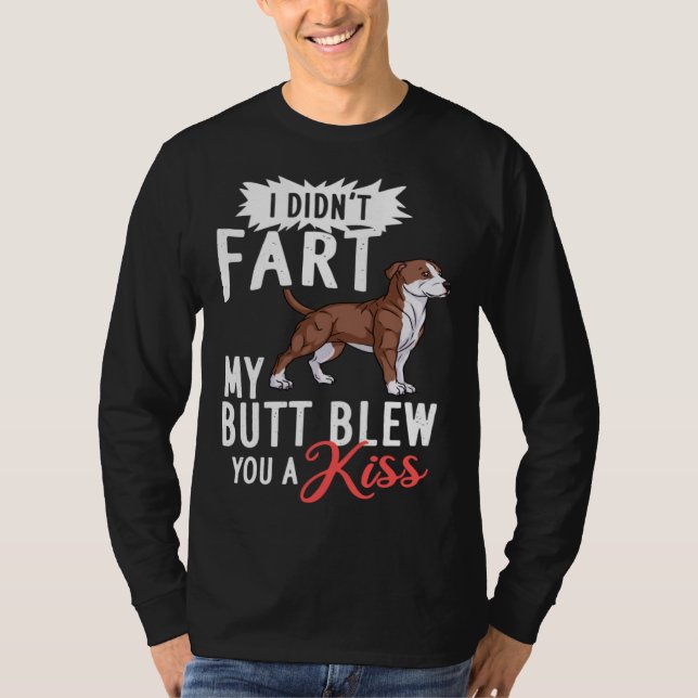 T-shirt American Pitbull Terrier Dog Puppies Owner (Devant)